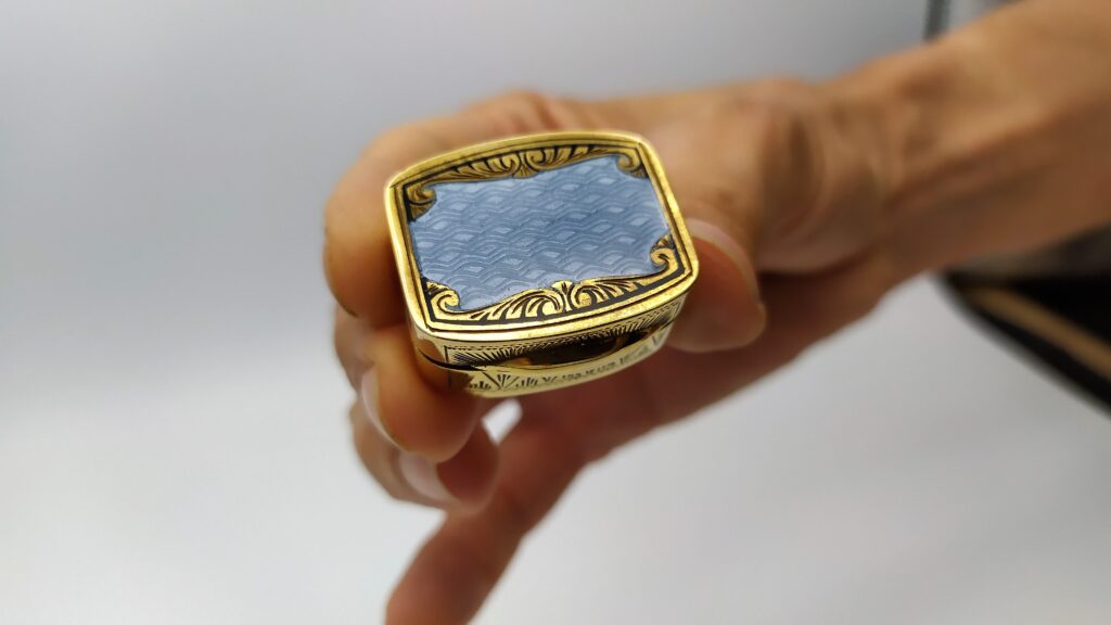 Salimbeni1891 perfect Gift, Sterling -silver enameled small box